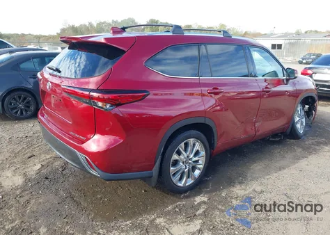 2021 Toyota Highlander Limited из США, поврежденный, VIN 5TDDZRBH7MS551057